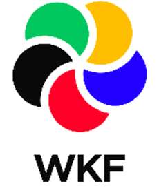 логотип WKF в правом верхнем углу бланка